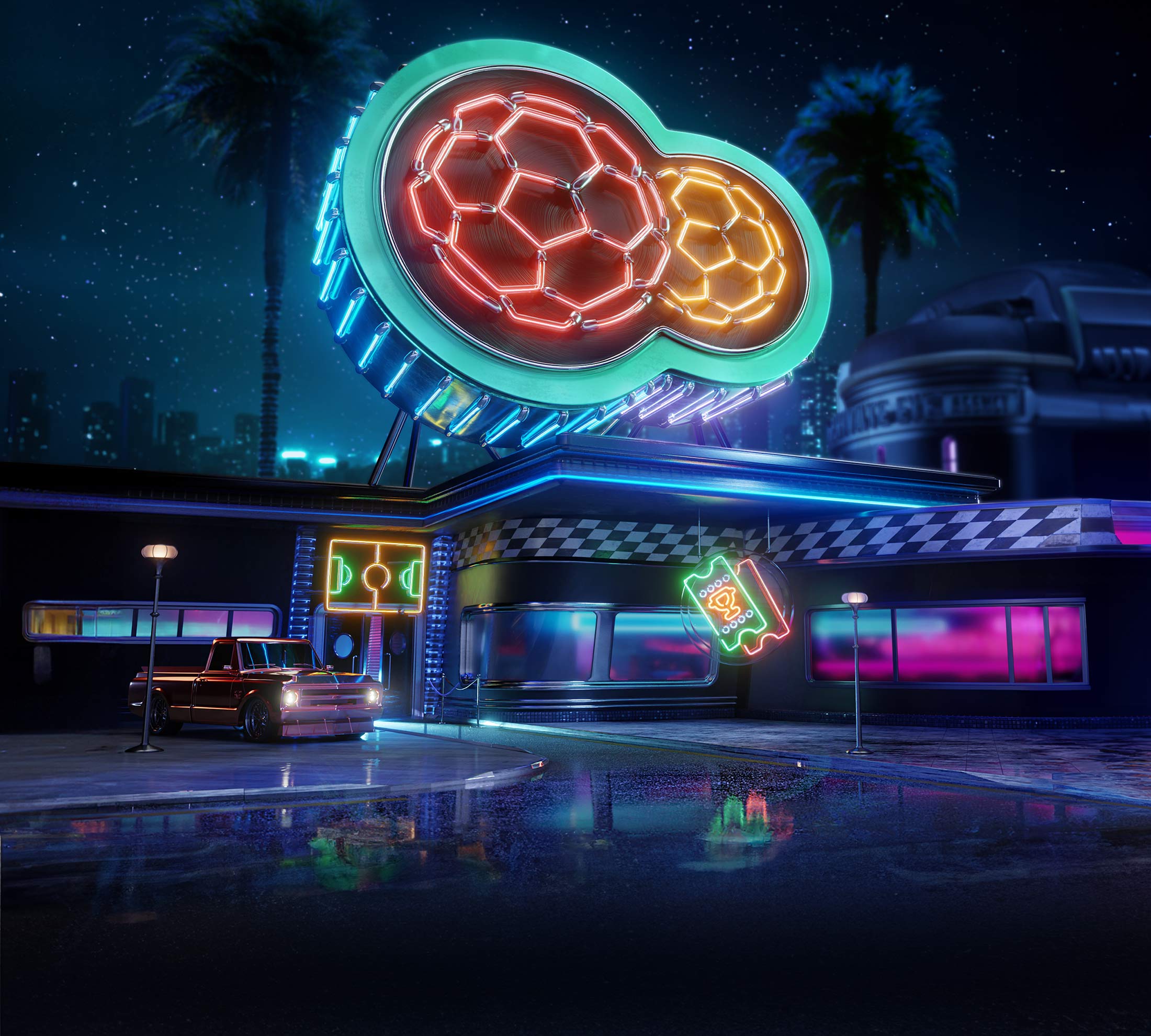 promo background