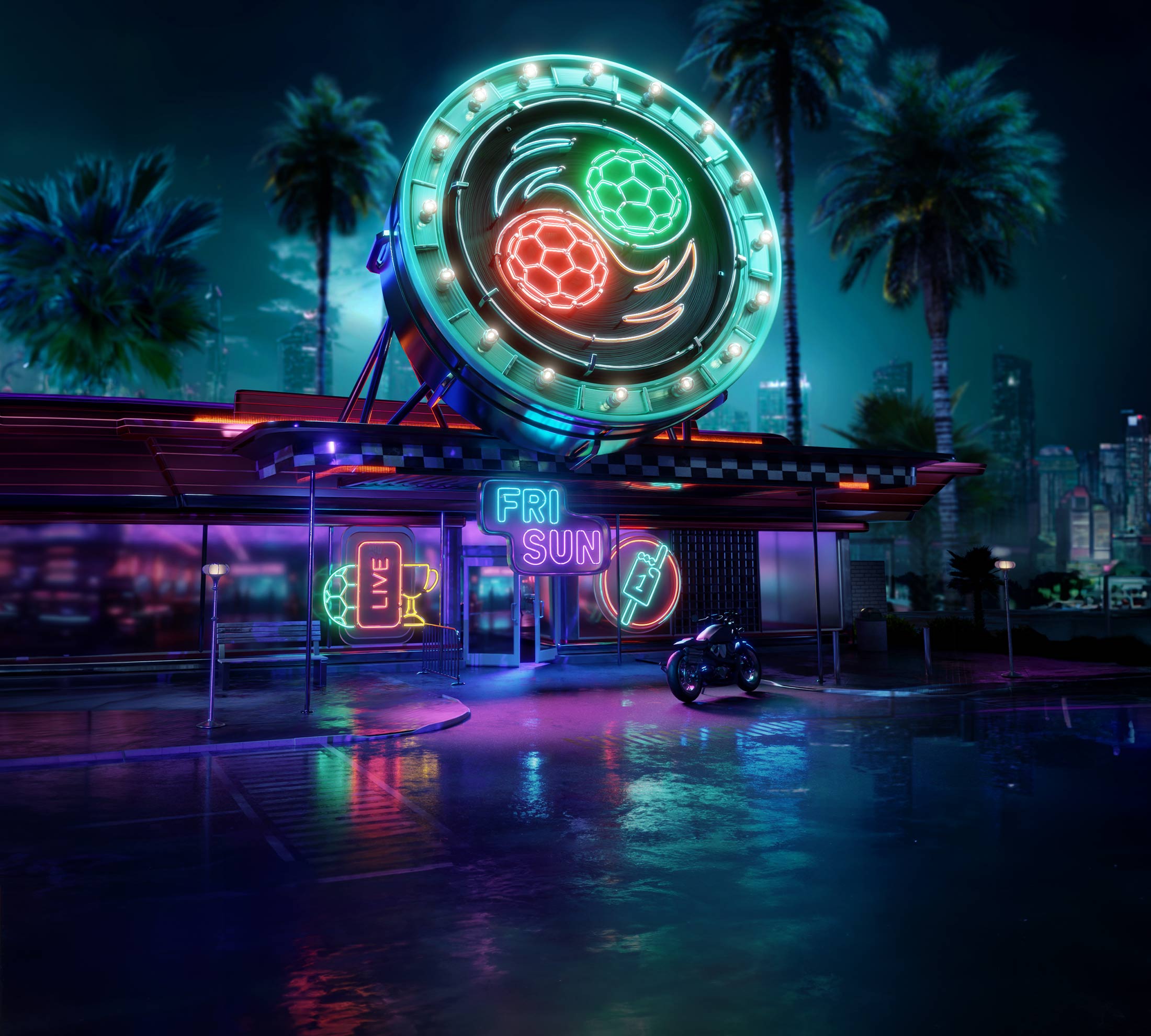 promo background